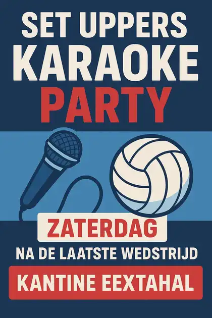 Karaoke in de Eextahal! Eextahal Sport en Events Scheemda