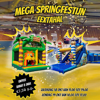 Mega springfestijn Eextahal Sport en Events Scheemda