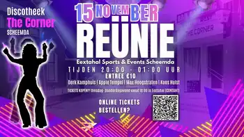 Reunie de Corner in de Eextahal Scheemda! Eextahal Sport en Events Scheemda